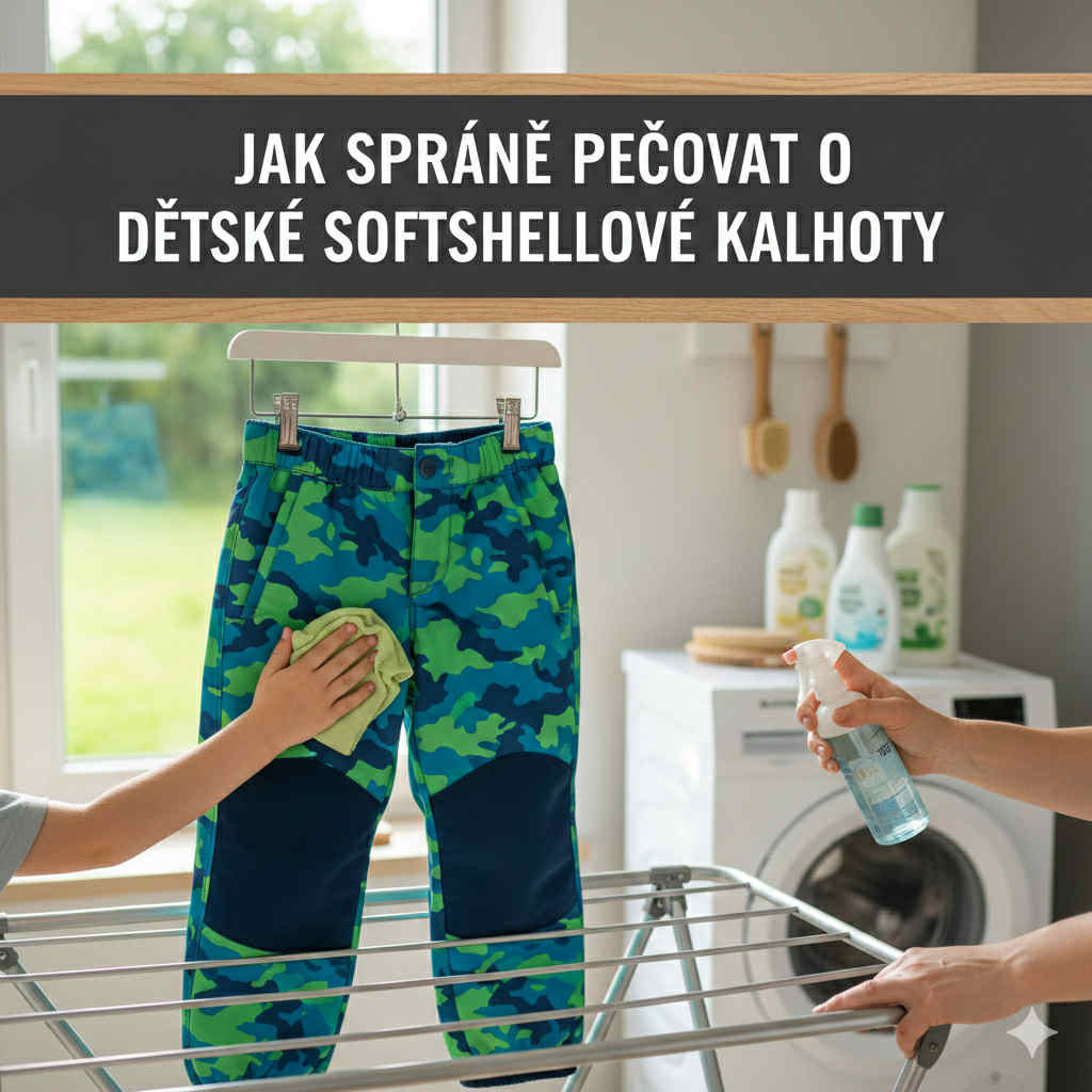 Jak správně pečovat o dětské softshellové kalhoty