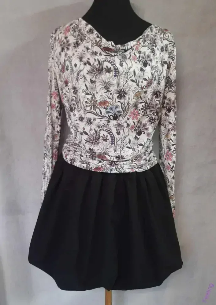 Balonová sukně dámská nebo dětská, černá