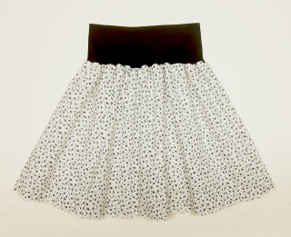 Letní sukně, vel.98/104, barva č.2 lem černý