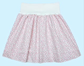 Letní sukně, vel XL/XXL, barva č.8 lem bílí