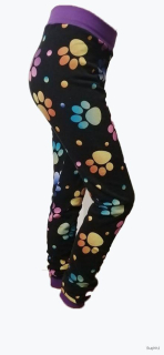 Tapláky vel. 152 tlapky s fialovou 