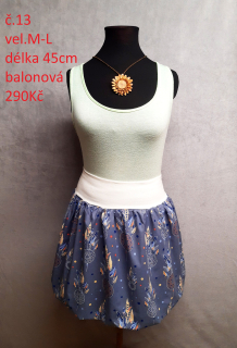 Balónová sukně 