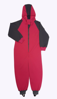 Feeling, softshellová kombinéza bez fleece vrstvy letní, růžovo šedá