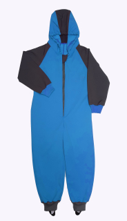 Feeling, softshelová kombinéza bez fleece vrstvy letní, tyrkysová šedá