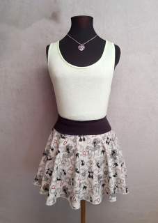 Kolová sukně Vel. 146/152 č.107