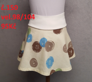 Feeling letní sukně Vel. 98/104 č.150