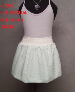 Balónová sukně Vel. 98/104 č.153