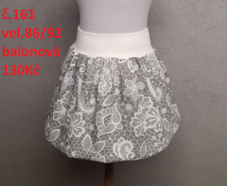 Balónová sukně Vel. 86/92 č.161