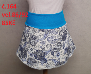 Feeling  sukně letní  Vel. 86/92 č.164