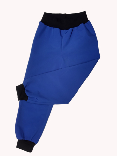  Softshellové kalhoty letní, vel.104, šedé s černou