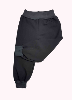 Softshellové kalhoty letní vel. 140 šedé 